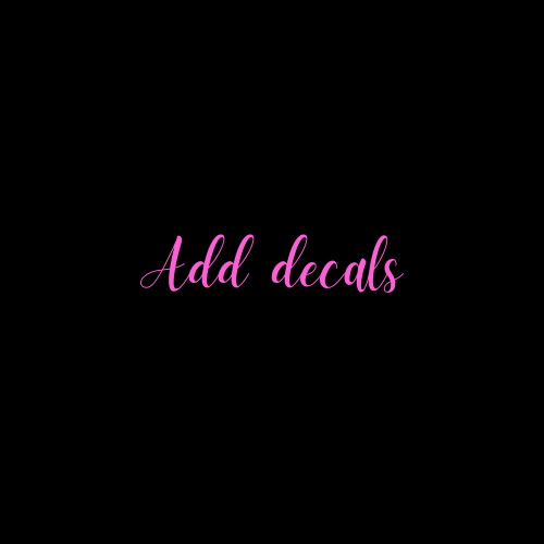 Decals 2 For $5