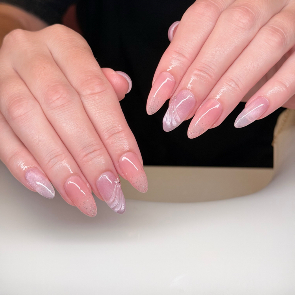Builder Gel Extensions at Girlie Nail Bar in Rocklin, CA