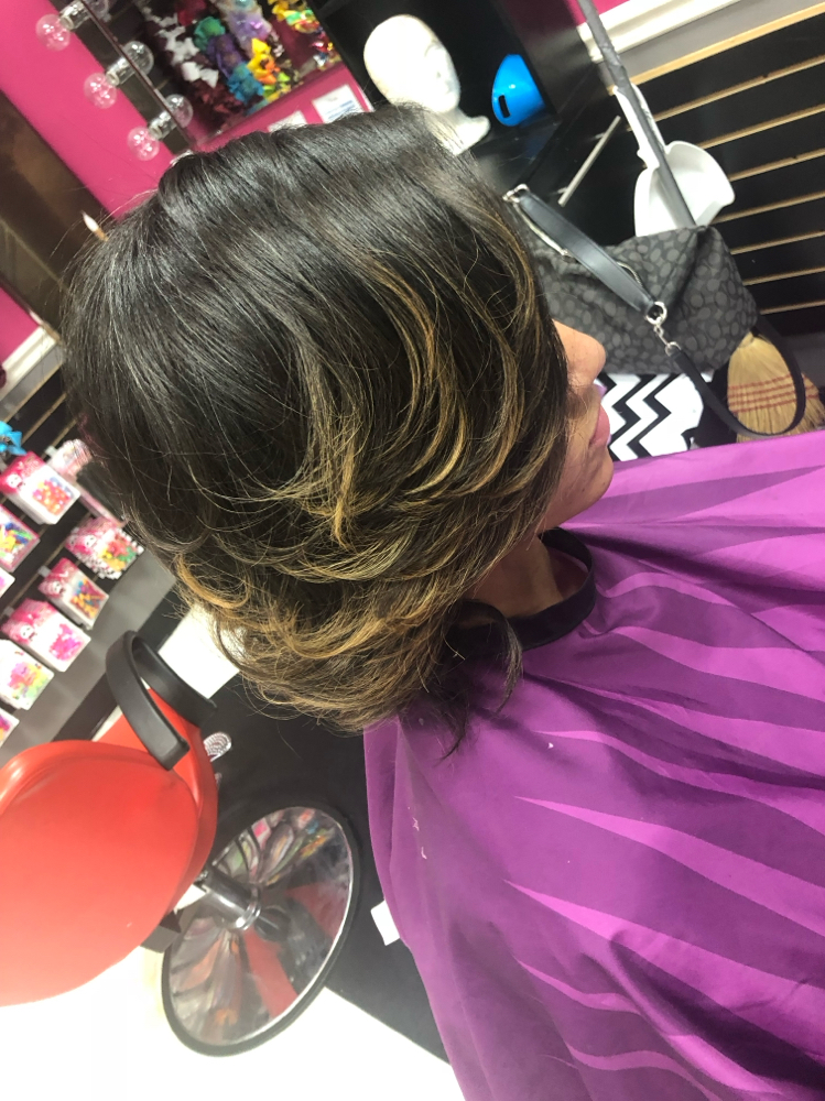 Relaxed Shear Cut Style