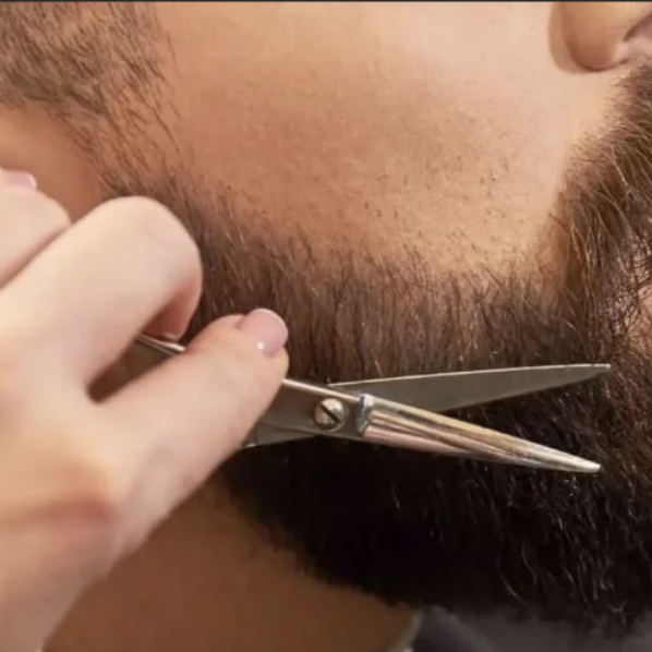 Mustache and beard trim at I AM SALON, St. George in St. George, UT