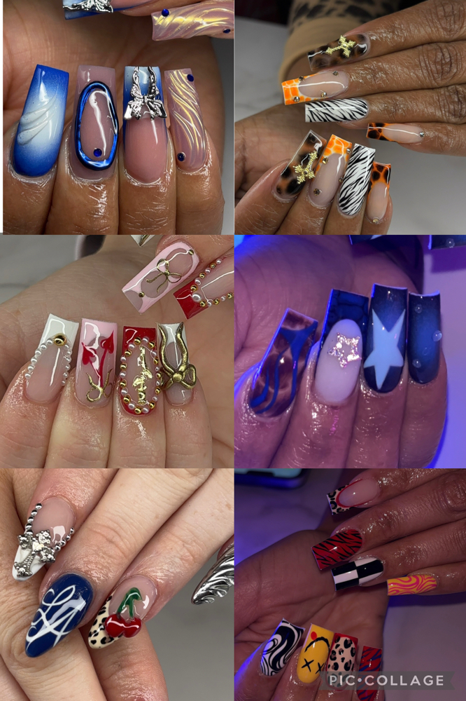 Detailed Nail Art