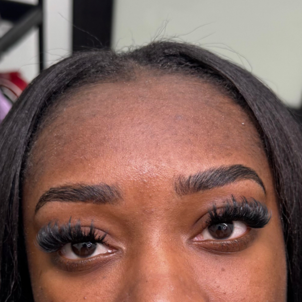 Dramatic Cluster Lashes at Lujean La’Shay in Rock Hill, SC