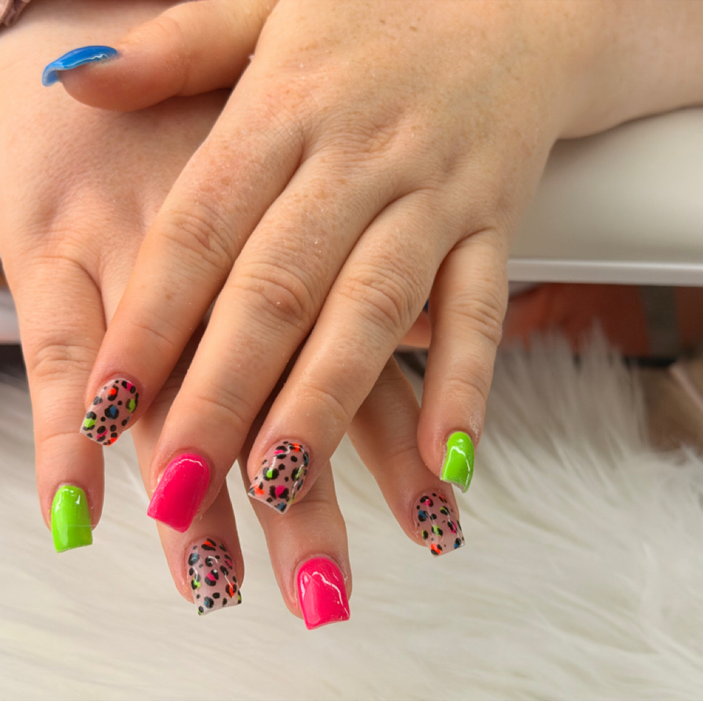 Acrylic at NailsByRae in Northwood, OH