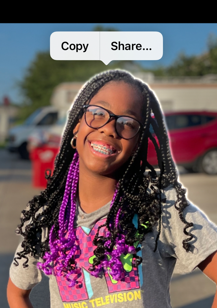 Kids Box Braids
