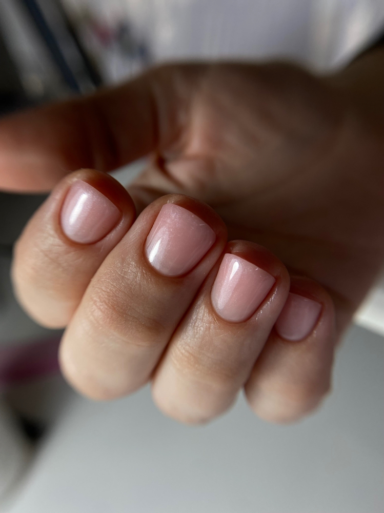 Strong Gel Manicure Short Nails