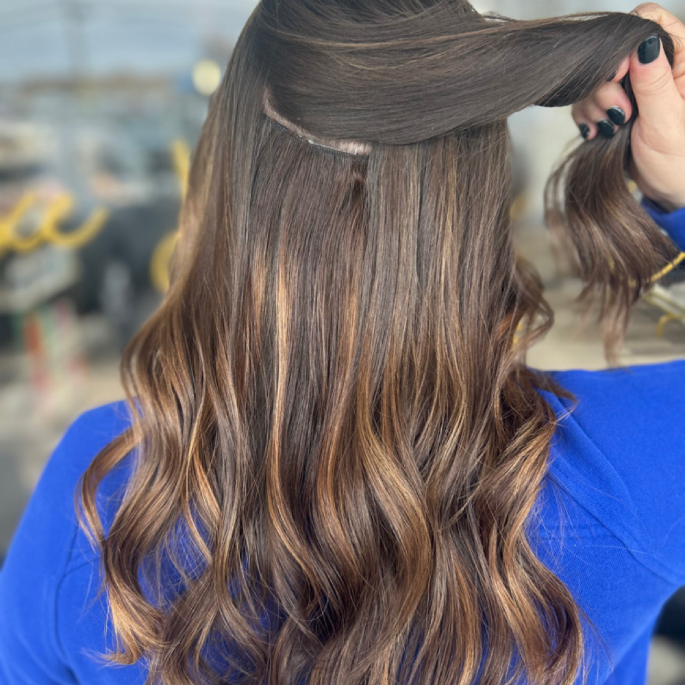 Sew In Extension Application at Luxe Beauty Co in Fairless Hills, PA