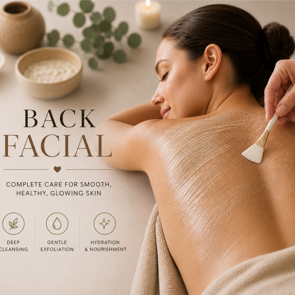 Back Facial at Sunset Glow Sugar & Skin in San Diego, CA