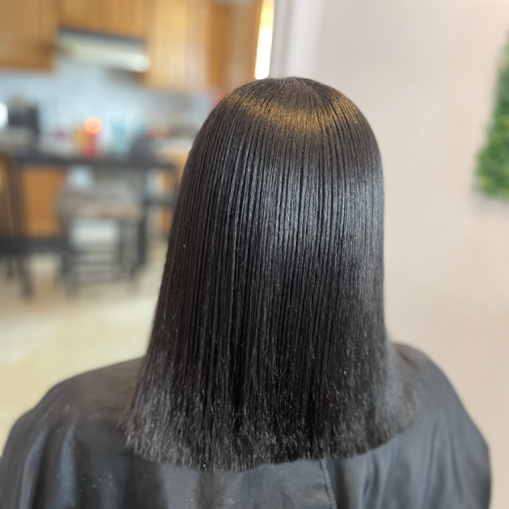 Relaxer Maintenance Experience at IAmHair Beauty Studio in Buffalo, NY