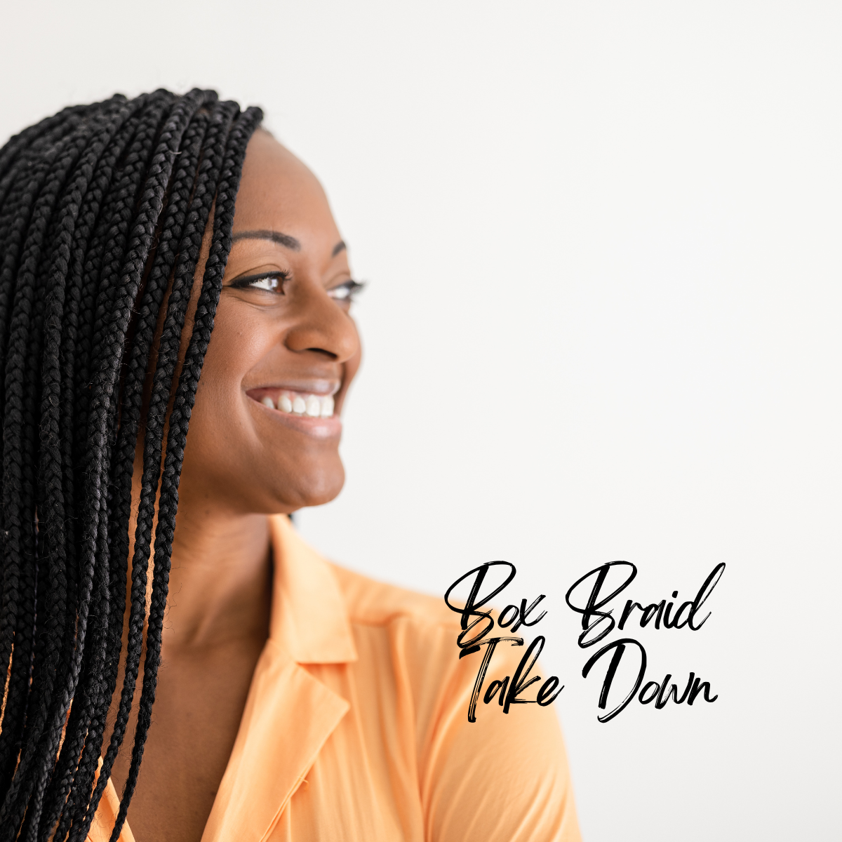 Box Braid Take Down