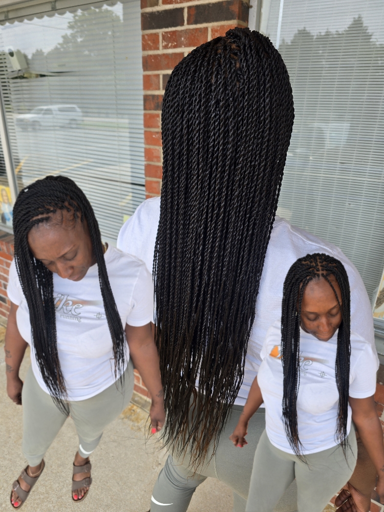 26in Medium Sinegelese Twists