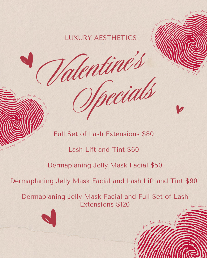 Valentines Lash Lift & Tint