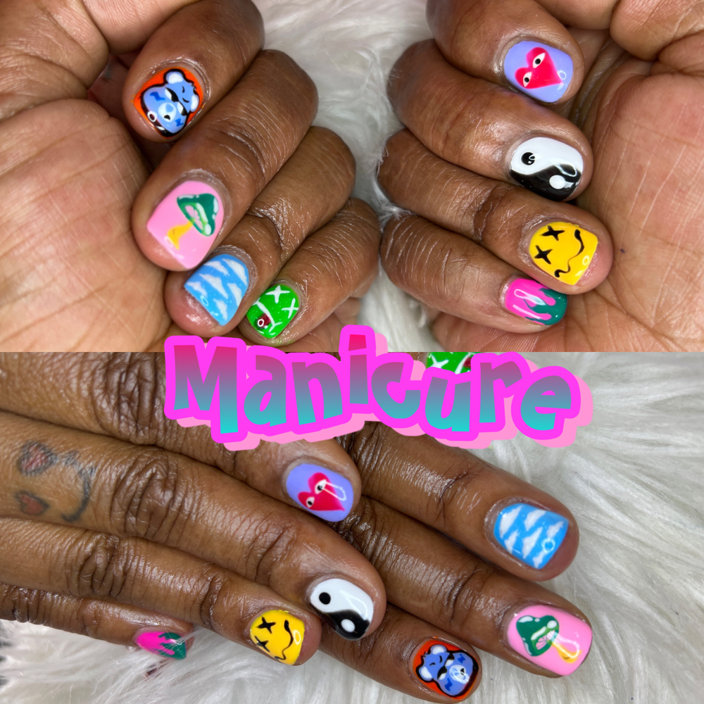 Gel Manicure (Color Polish)