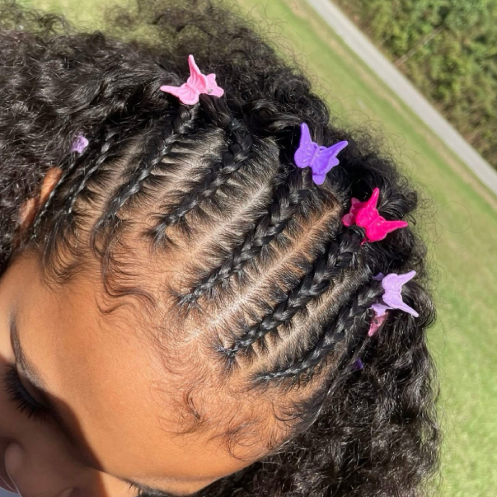 Half Braided Style at EOS Botanica in Pembroke, NC