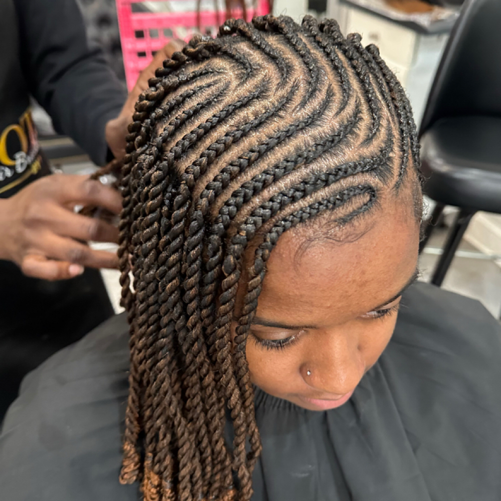 Conrows at ROOTS HAIR By Nene in Philadephia, PA