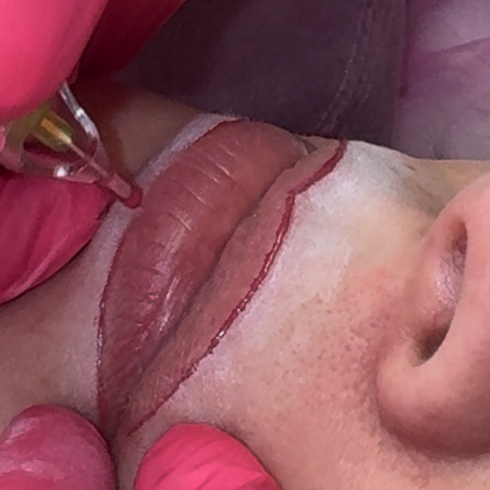 Lip Blushing at Permanent Vibes in West Monroe, LA