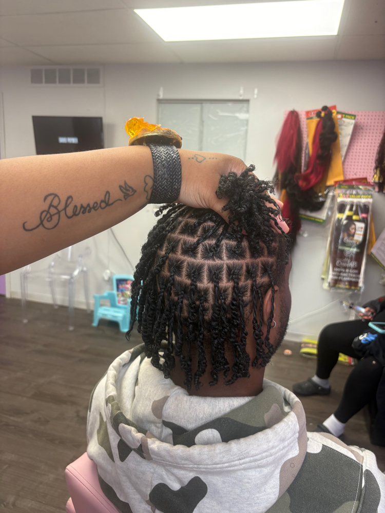 Small 2 Strand Twist