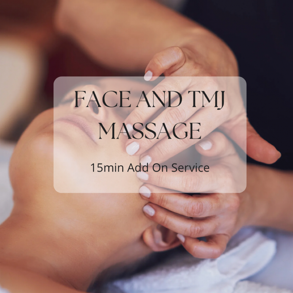 15min Face And TMJ Massage Add On