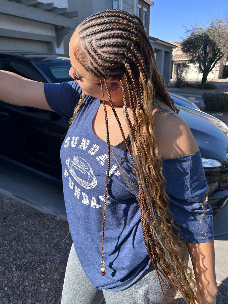 Small Stitch Braids (6 To 14)