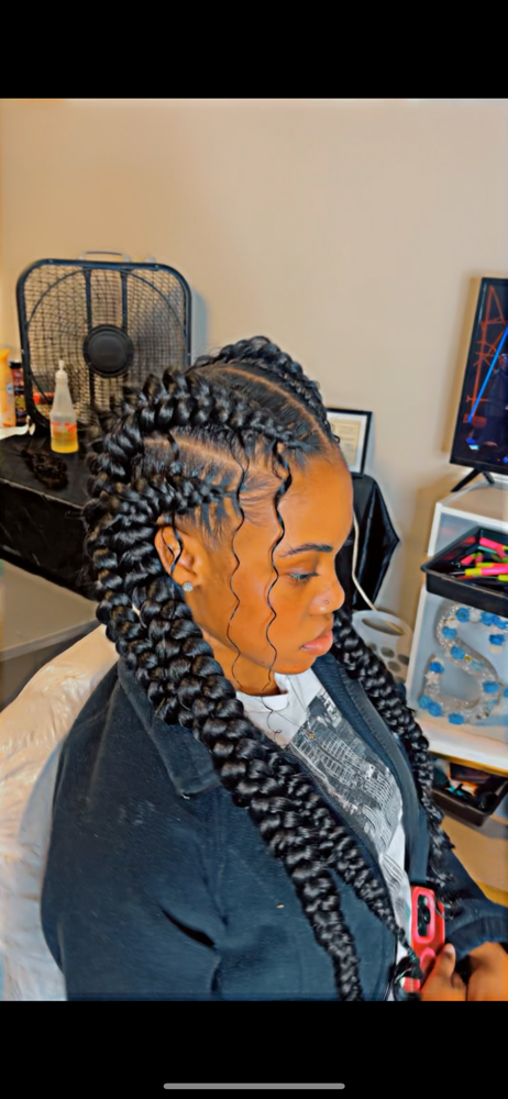 4 Butterfly Braids (Long)