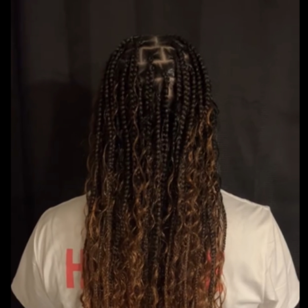 Small Knotless at XO LUXE BEAUTY in West Columbia, SC