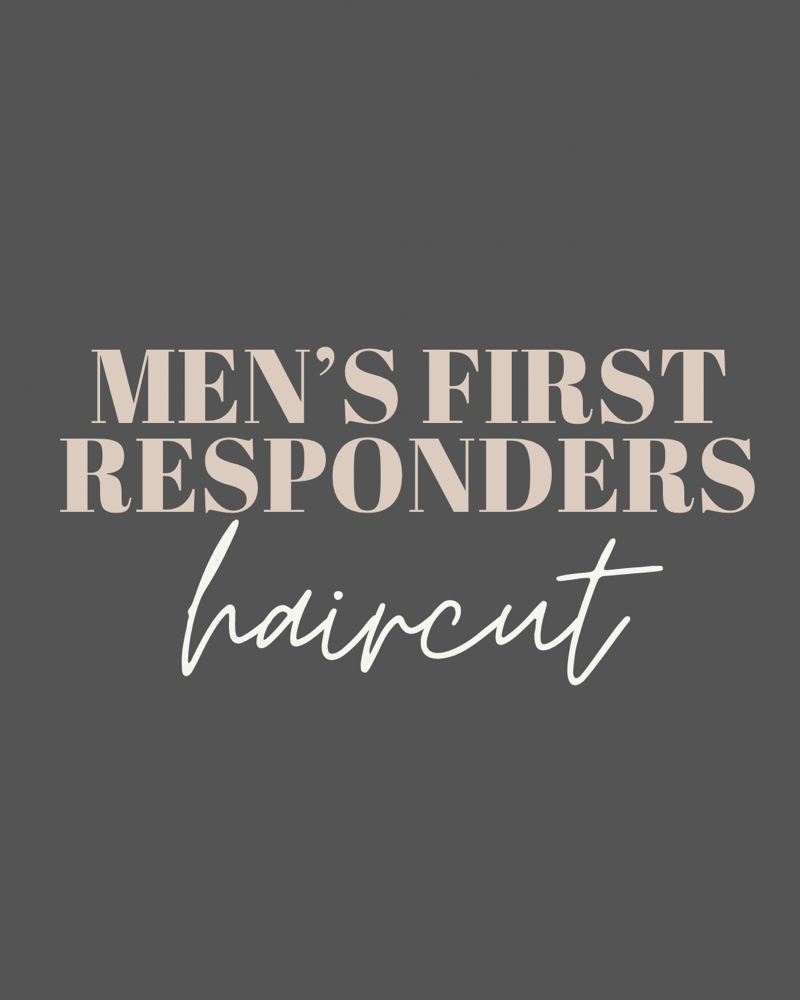 Men's First Responders Haircut