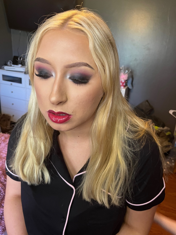 “Full Glam” Makeup Application