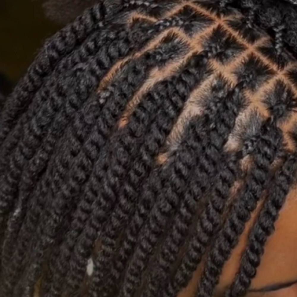 Gentlemen 2strand Block Twist at Hair Affairs in Tuscaloosa, AL