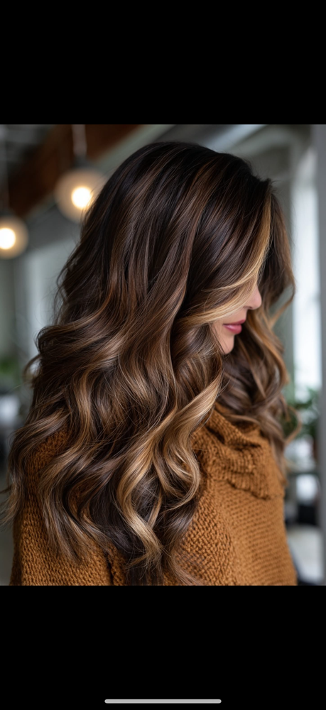 Partial Balayage at Blooming Daysi in Oakdale, CA