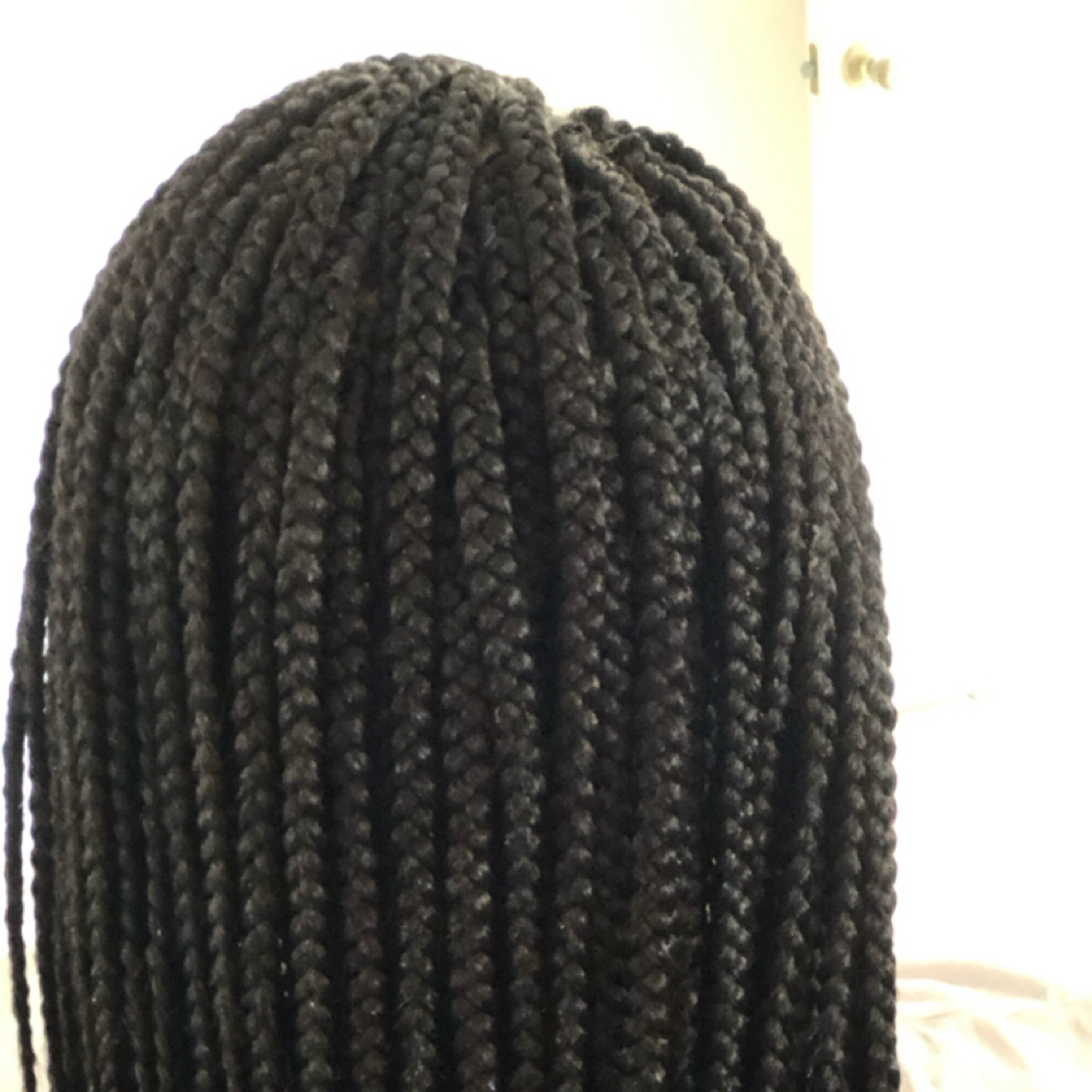 Adult Box Braids at Miracle Handz Hair Salon in Fairborn, OH