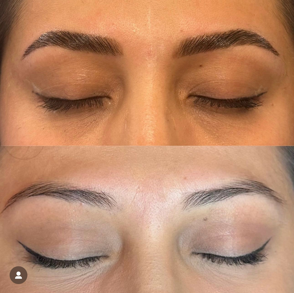 Brow Lamination, Wax & Tint