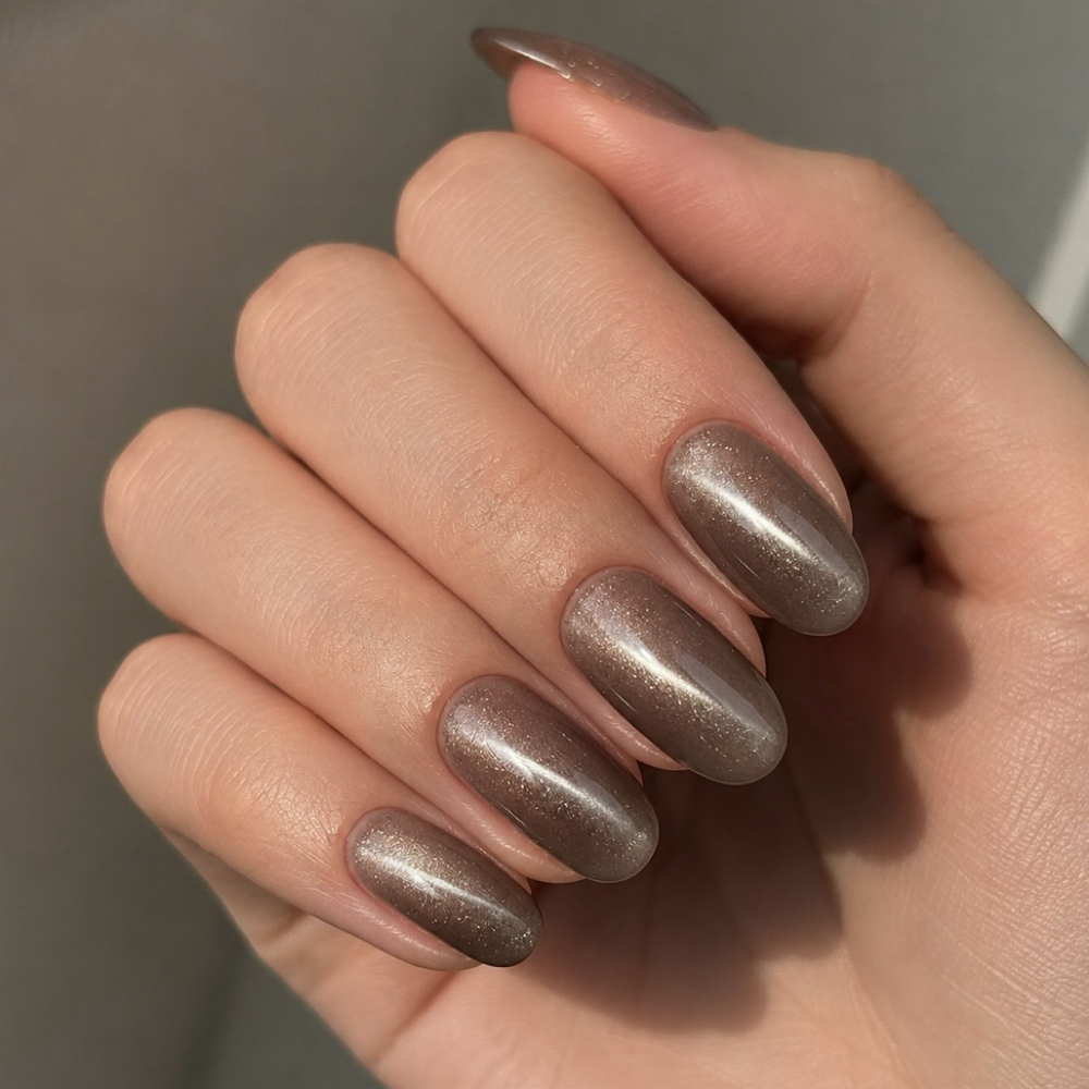 Medium Nails / Cat eye - 115 at Julia Nails Florida in Orlando, FL