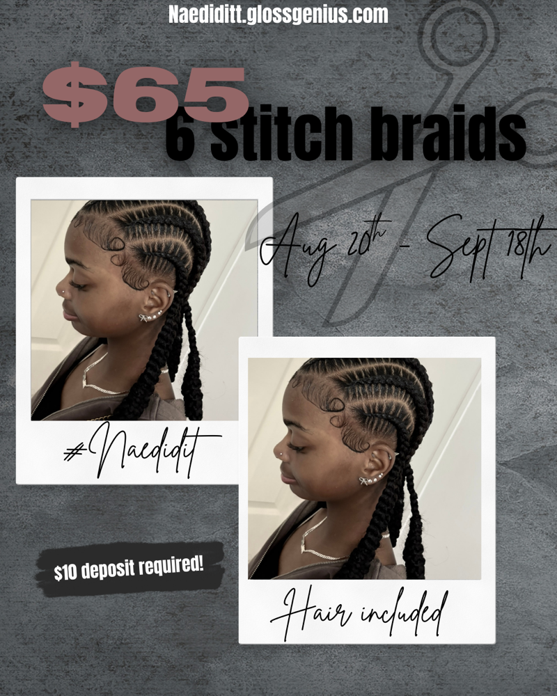 $65 Stitch Braid Sale🚨🚨
