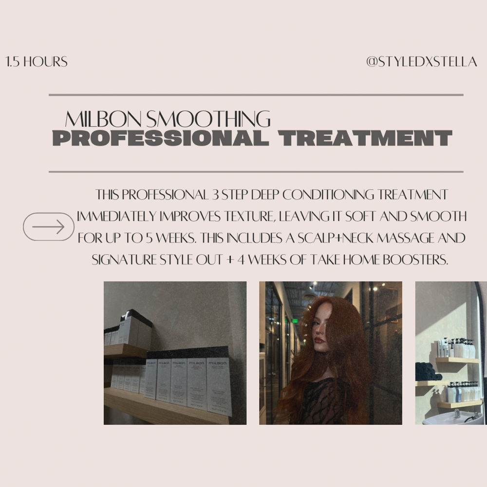 MILBON SMOOTHING TREATMENT