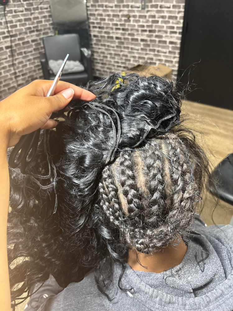 Hair take Down