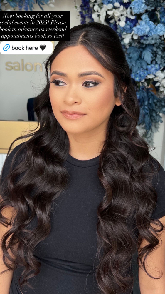 Natural Glam at Aesthetic Makeup & Hair in Houston, TX