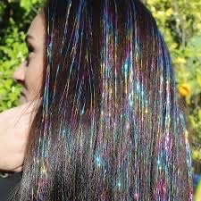 Tinsel/color Hair Extensions