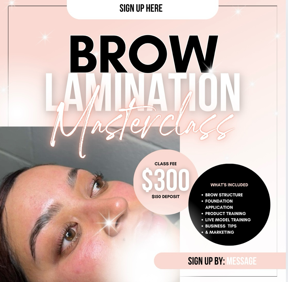 Brow Lamination Masterclass