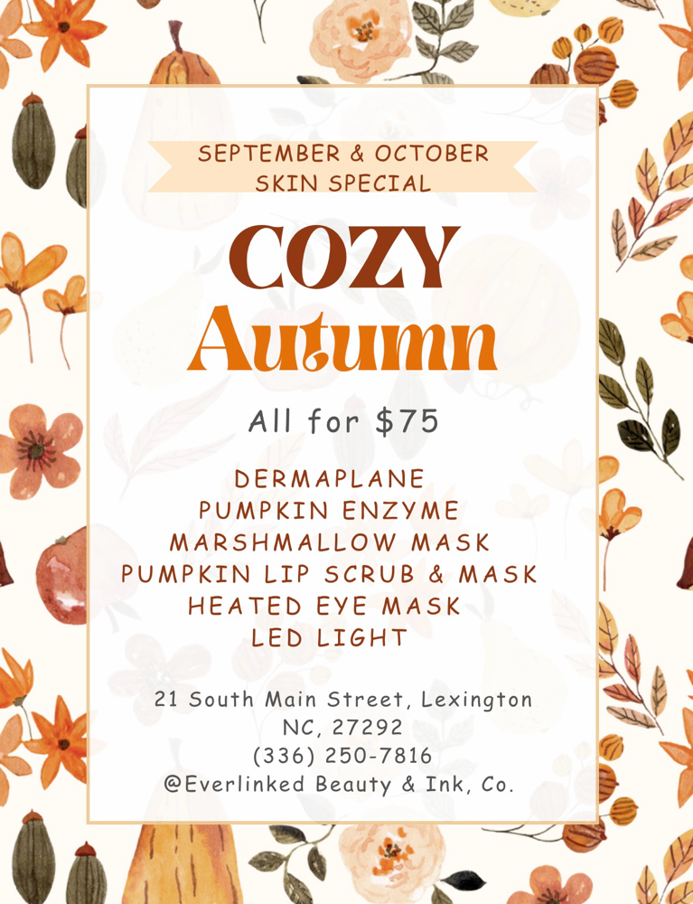 September & October Skin Special