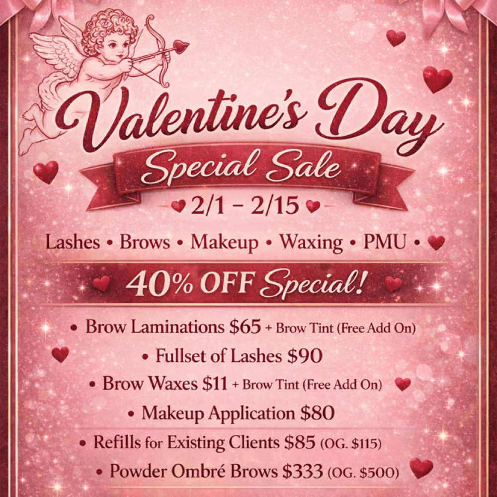 Existing Clients Refill•V-Day Sale