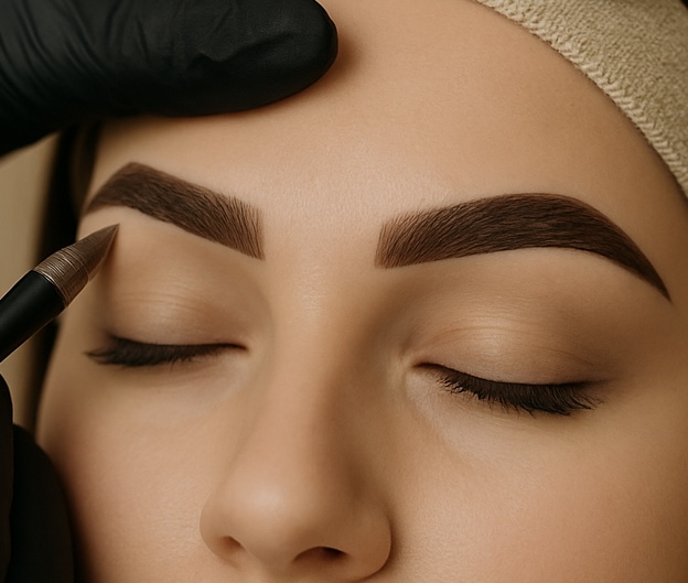 Eyebrow Microshading, Microblading,