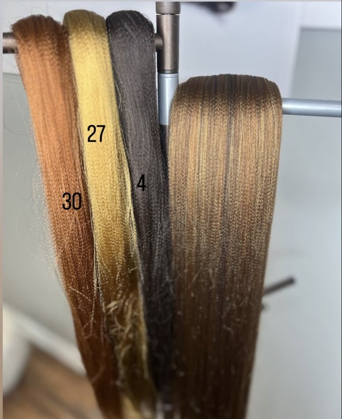 Braiding Hair Color Mix