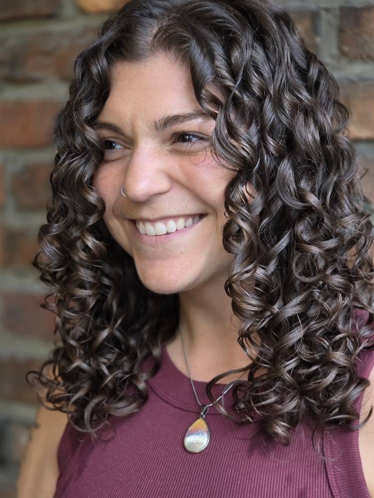 Curly Wash & Set (Fine)