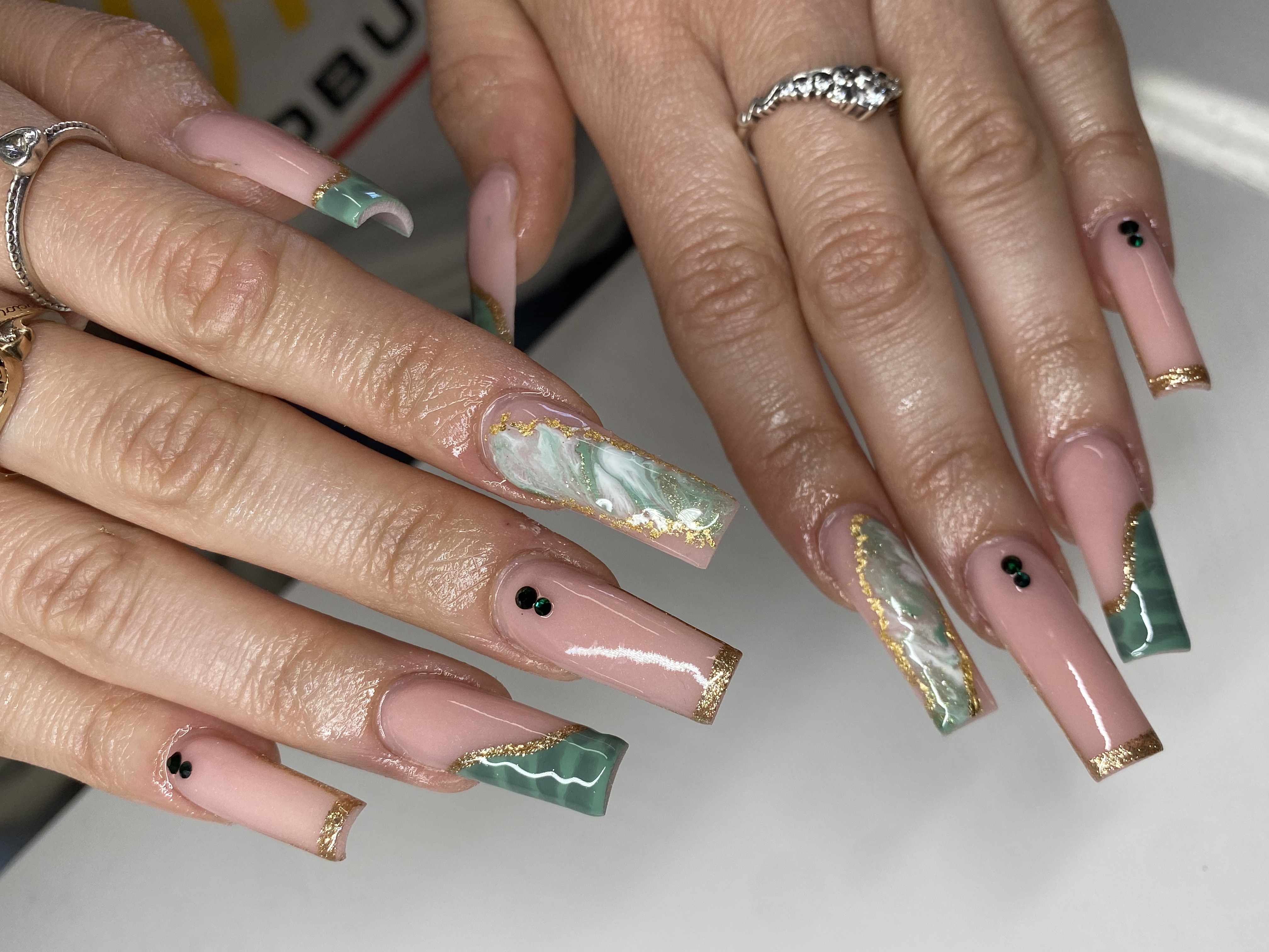 Sculpted Acrylics (Medium)