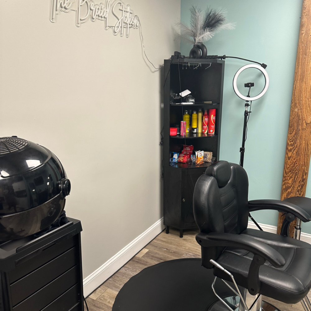 Salon Rental at The Braid Station in New Bedford, MA