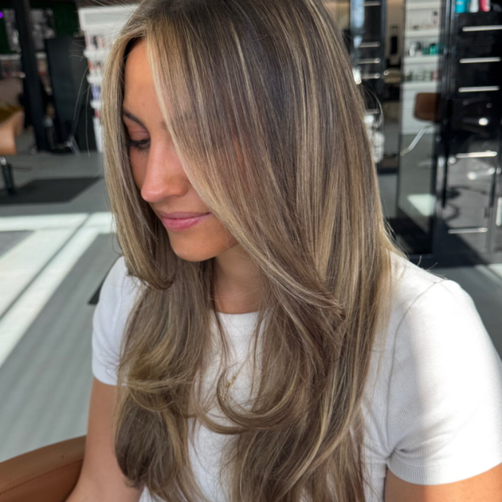 Partial Custom Color at Babe collective in West Bloomfield, MI
