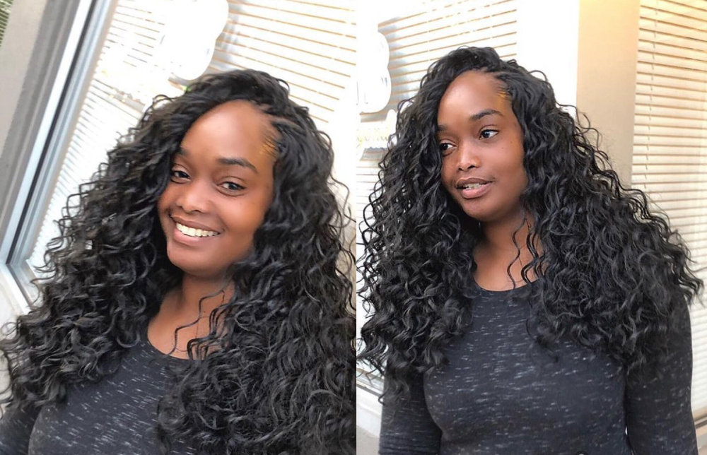 Curly Crochet Weave