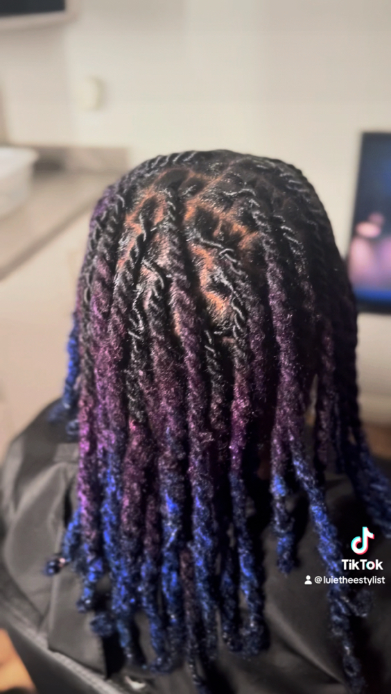 Loc Color, Retwist & Style