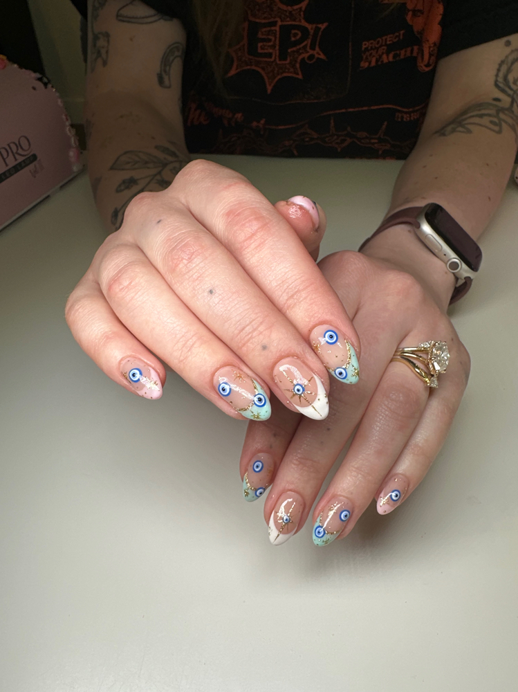 hard gel overlay