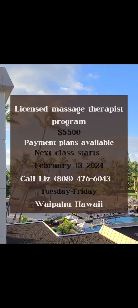 Massage Student Tuition