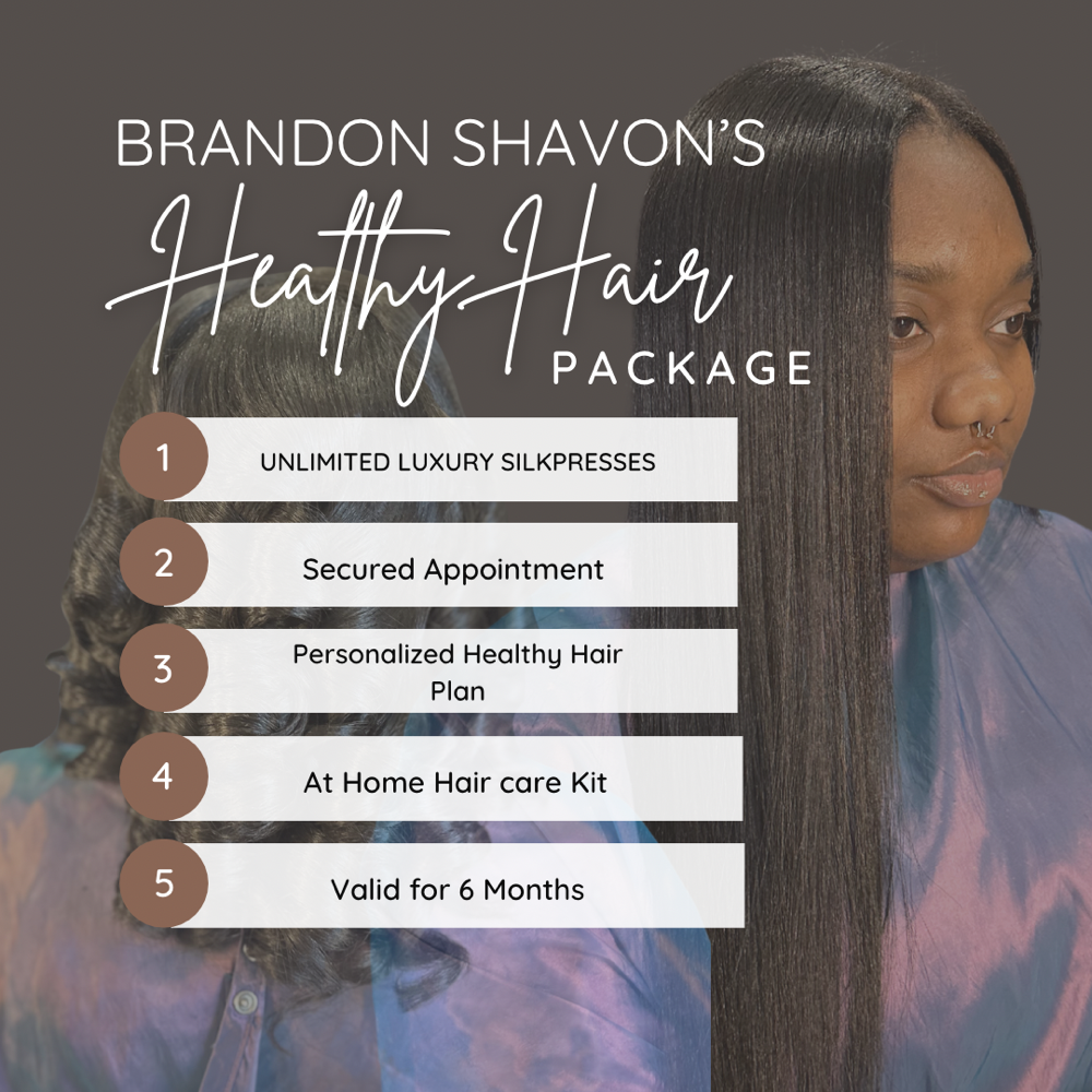 Unlimited Silk Press Package